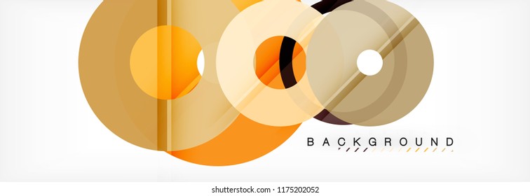 Modern geometrical abstract background, vector illustration
