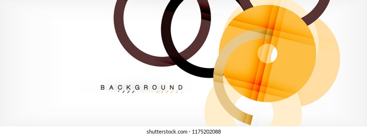 Modern geometrical abstract background, vector illustration