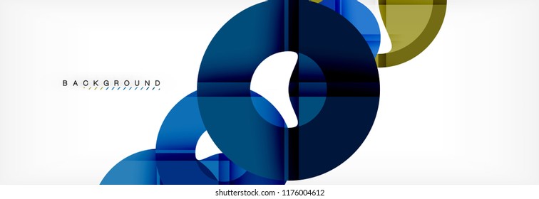 Fondo abstracto geométrico moderno, ilustración vectorial