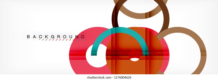 Moderner, geometrischer abstrakter Hintergrund, Vektorgrafik