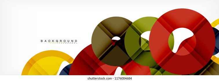 Fondo abstracto geométrico moderno, ilustración vectorial