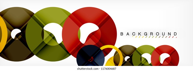 Modern geometrical abstract background, vector illustration
