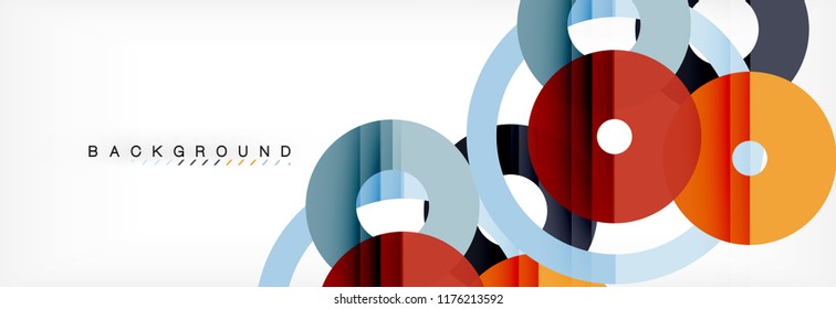 Fondo abstracto geométrico moderno, ilustración vectorial
