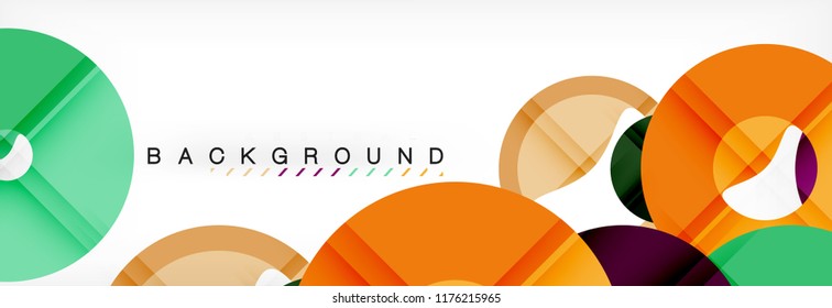 Modern geometrical abstract background, vector illustration