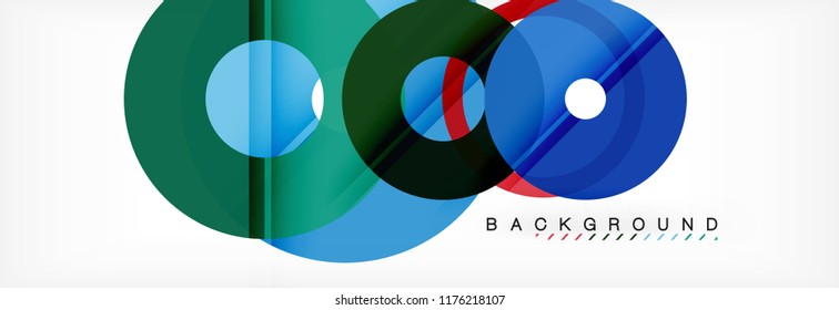 Moderner, geometrischer abstrakter Hintergrund, Vektorgrafik