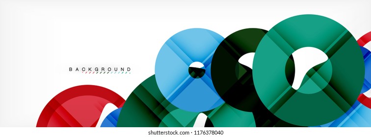 Fondo abstracto geométrico moderno, ilustración vectorial