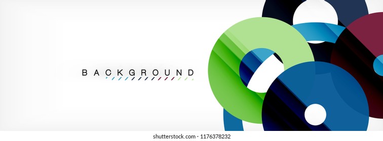 Modern geometrical abstract background, vector illustration