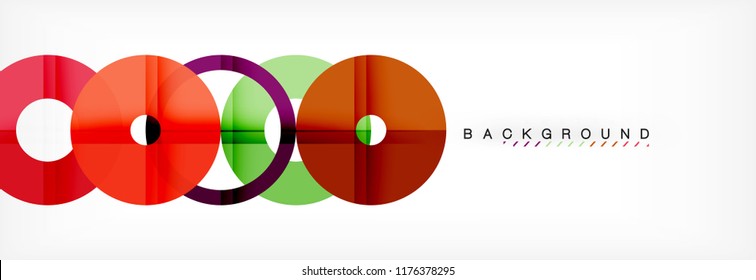 Modern geometrical abstract background, vector illustration
