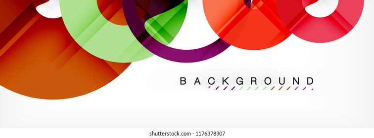 Fondo abstracto geométrico moderno, ilustración vectorial