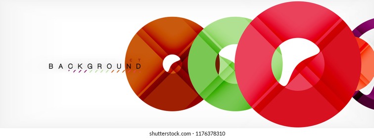Modern geometrical abstract background, vector illustration