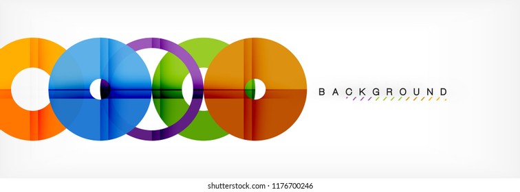 Modern geometrical abstract background, vector illustration