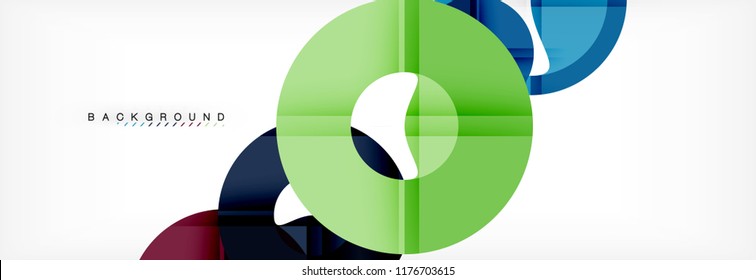 Moderner, geometrischer abstrakter Hintergrund, Vektorgrafik