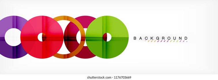 Modern geometrical abstract background, vector illustration