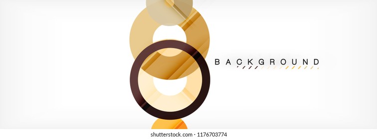 Modern geometrical abstract background, vector illustration