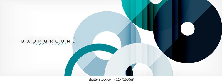 Moderner, geometrischer abstrakter Hintergrund, Vektorgrafik