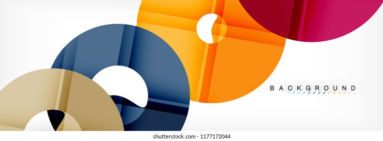 Fondo abstracto geométrico moderno, ilustración vectorial