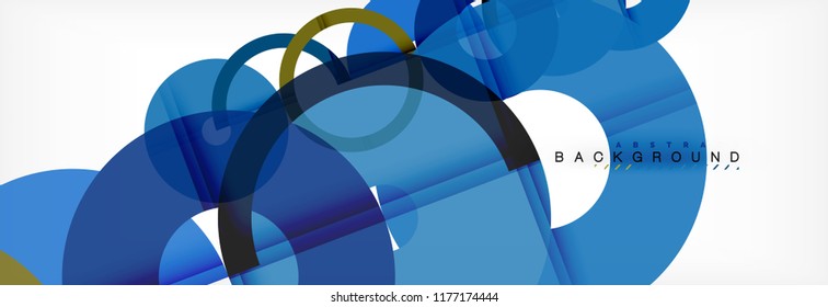 Modern geometrical abstract background, vector illustration