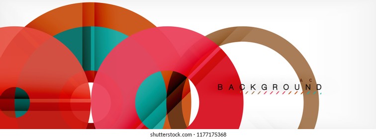 Modern geometrical abstract background, vector illustration