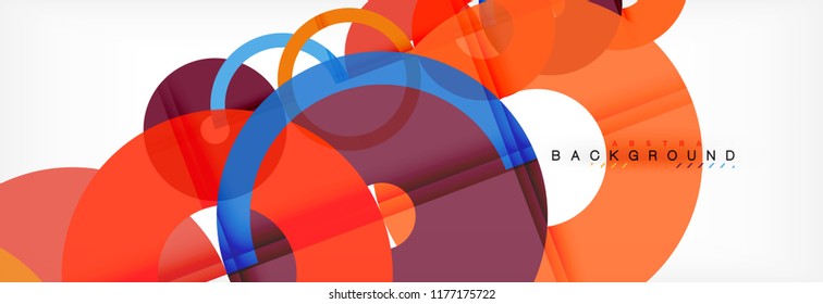 Modern geometrical abstract background, vector illustration