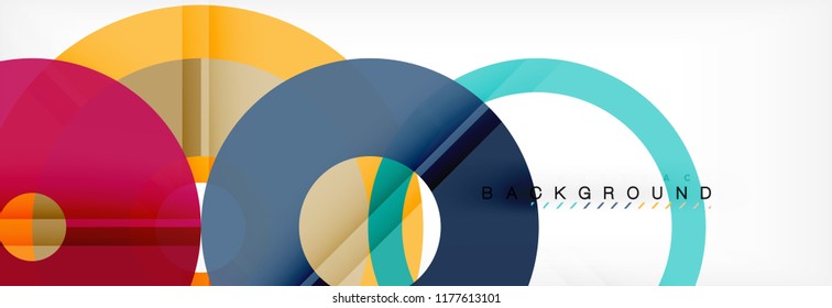 Modern geometrical abstract background, vector illustration