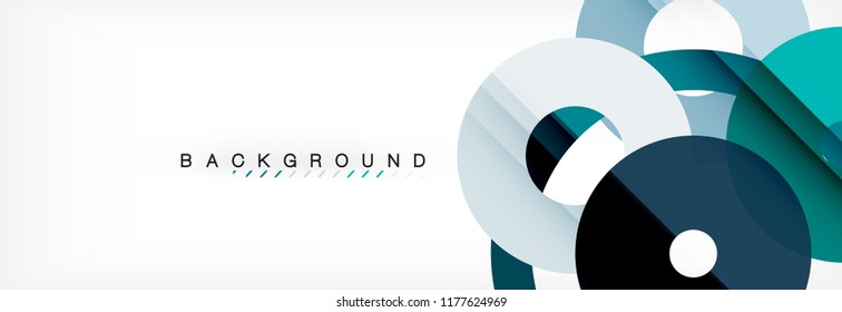 Modern geometrical abstract background, vector illustration