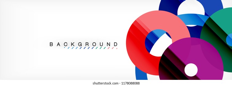 Fondo abstracto geométrico moderno, ilustración vectorial