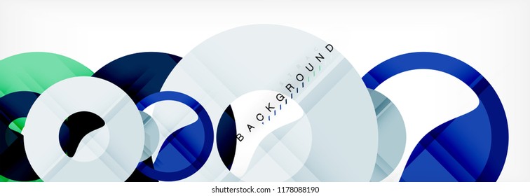 Modern geometrical abstract background, vector illustration