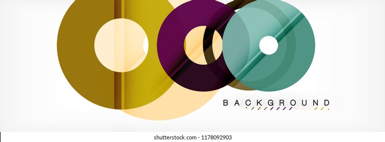 Modern geometrical abstract background, vector illustration