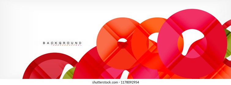 Modern geometrical abstract background, vector illustration