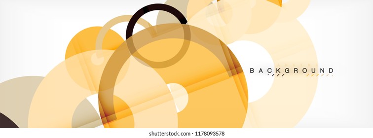 Modern geometrical abstract background, vector illustration