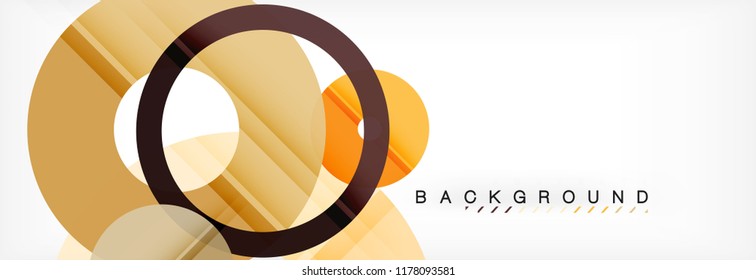 Modern geometrical abstract background, vector illustration