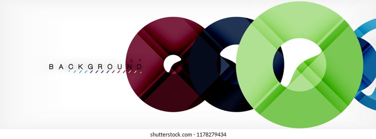 Modern geometrical abstract background, vector illustration