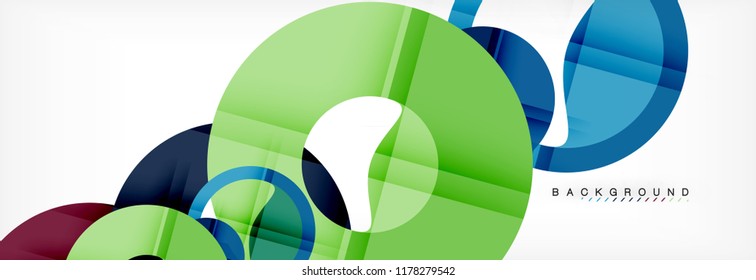 Fondo abstracto geométrico moderno, ilustración vectorial