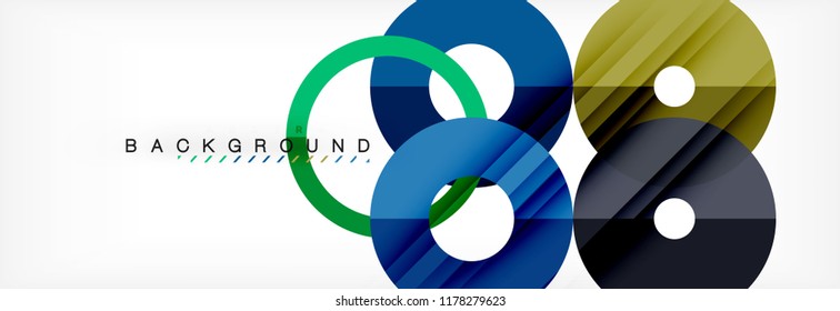 Fondo abstracto geométrico moderno, ilustración vectorial