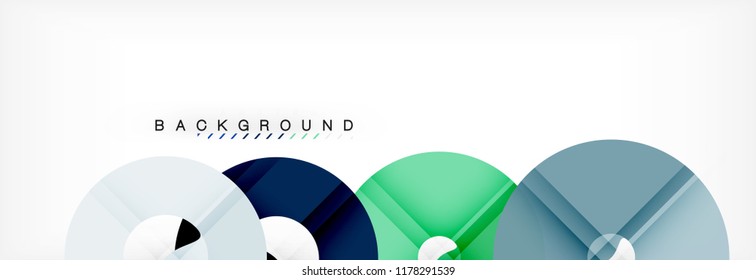 Modern geometrical abstract background, vector illustration