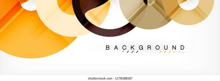 Modern geometrical abstract background, vector illustration