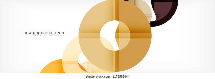 Modern geometrical abstract background, vector illustration