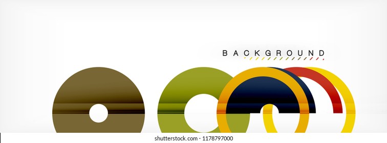 Modern geometrical abstract background, vector illustration