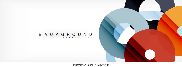 Modern geometrical abstract background, vector illustration