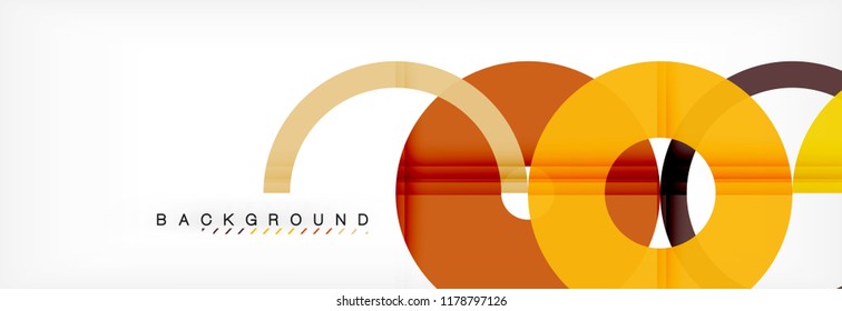 Modern geometrical abstract background, vector illustration