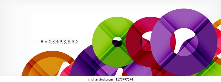 Fondo abstracto geométrico moderno, ilustración vectorial