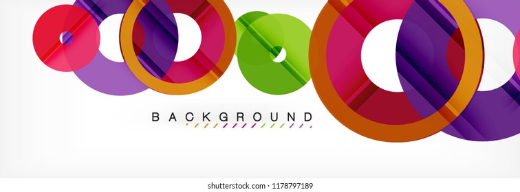 Fondo abstracto geométrico moderno, ilustración vectorial