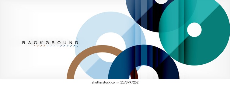 Modern geometrical abstract background, vector illustration