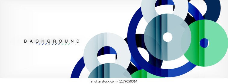 Modern geometrical abstract background, vector illustration