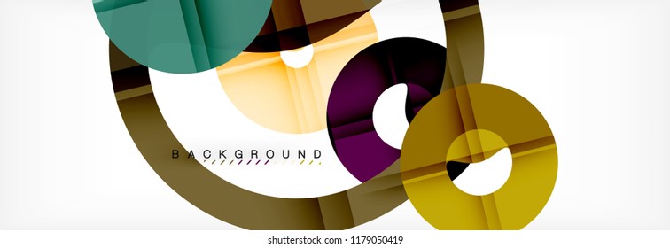 Modern geometrical abstract background, vector illustration
