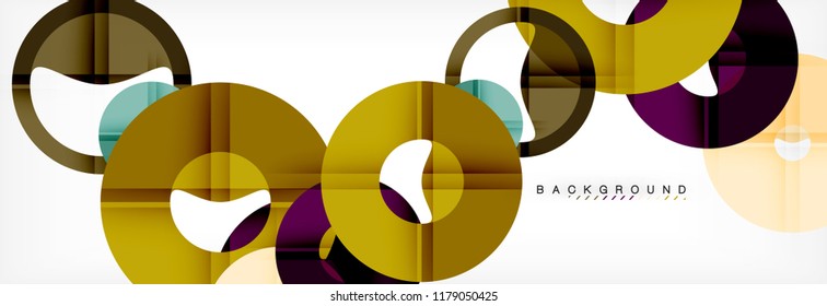 Fondo abstracto geométrico moderno, ilustración vectorial