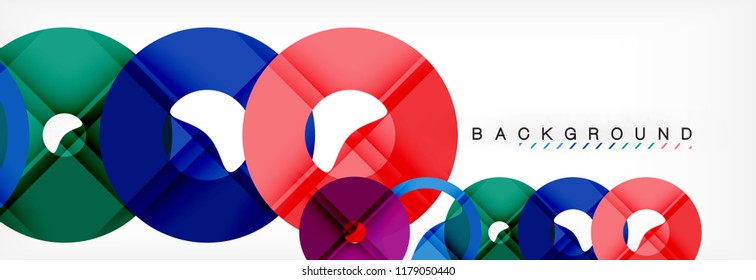 Moderner, geometrischer abstrakter Hintergrund, Vektorgrafik