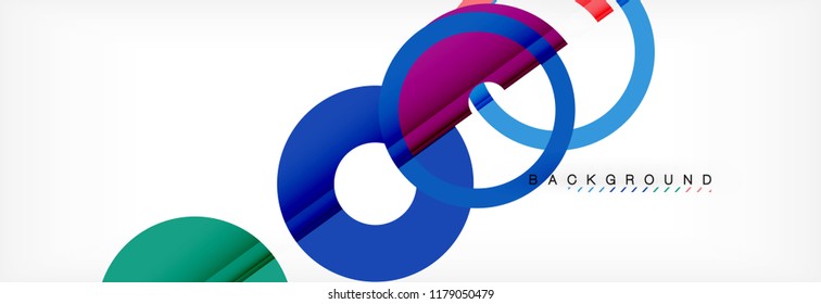 Fondo abstracto geométrico moderno, ilustración vectorial