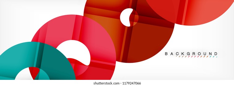 Modern geometrical abstract background, vector illustration