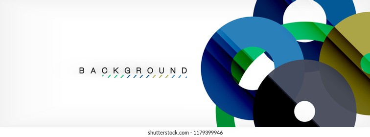 Moderner, geometrischer abstrakter Hintergrund, Vektorgrafik